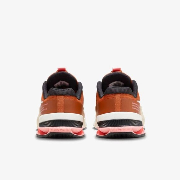 Nike Metcon 8 Low Womens Training Shoes Brown White DO9327-200 NEW Size 10 - Picture 7 of 10